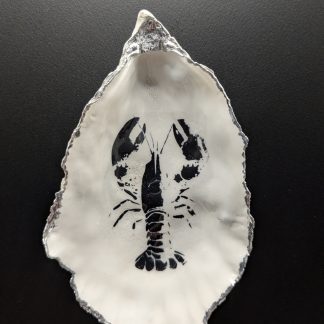 Original Glosta Lobsta On An Oyster Shell Magnet