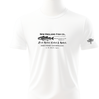 Vinty New England Fish Company T Shirt Gloucester Vintage