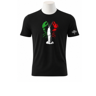 Official Italian Glosta Lobsta On A T-Shirt St. Peter's Fiesta Gloucester